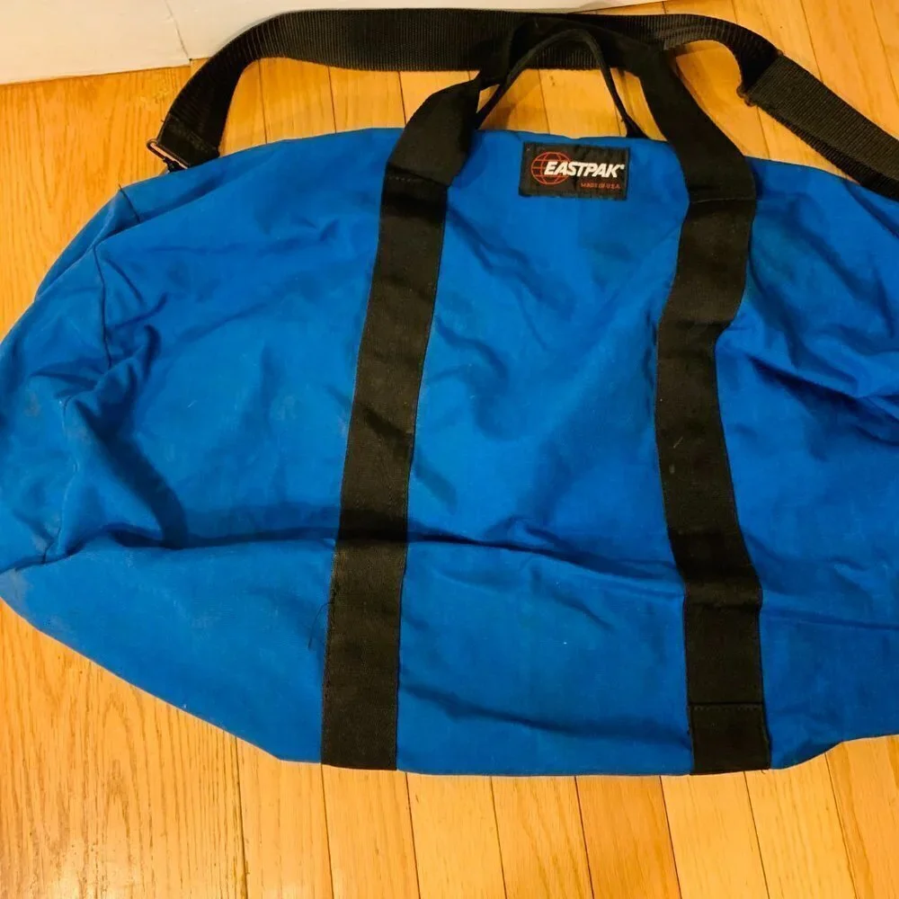 Vintage Rare EAST-PAK 28” Canvas Duffle Bag